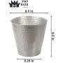 Monarch Abode 19444 Pewter Hand Hammered Garden Pot Planter Monarch Abode 19444 Pewter Hand Hammered Garden Pot Planter