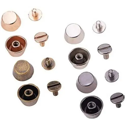 PH PandaHall 20 Pack 4 Colors 1/2 inch Alloy Screw Back Spike Metal Leathercraft Cone Studs Rivet for Purse Handbag Shoes Punk Rock Leather Craft Clothes Belt PH PandaHall 20 Pack 4 Colors 1/2 inch Alloy Screw Back Spike Metal Leathercraft Cone Studs Rivet for Purse Handbag Shoes Punk Rock Leather Craft Clothes Belt