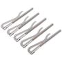 dailymall 10Pieces Silver Money Clip Bar Wallet Replace Parts Spring Clamp Cash Holder