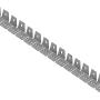 House2Home 20ft Upholstery Metal Flexible Tack Strip Supplies, Curve Ease Grip for Furniture, Chairs, Sofa