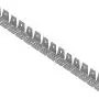 House2Home 20ft Upholstery Metal Flexible Tack Strip Supplies, Curve Ease Grip for Furniture, Chairs, Sofa House2Home 20ft Upholstery Metal Flexible Tack Strip Supplies, Curve Ease Grip for Furniture, Chairs, Sofa