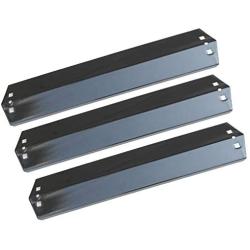 Direct Store Parts DP105 (3-Pack) Porcelain Steel Heat Plates Replacement for CharGriller 3001,3008,3030,4000,5050,5252; King Griller 3008,5252 Gas Grill (Porcelain Steel Heat Plates)