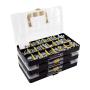 JACKSON PALMER 1,300 Piece Hardware Assortment Kit with Screws, Nuts, Bolts & Washers (3 Trays)