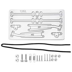Ctzrzyt Metal Windshield Wiper for 1/10 RC Crawler AXIAL SCX10 Cherokee TRX4 Bronco G500 MST KM2 Parts