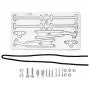 Ctzrzyt Metal Windshield Wiper for 1/10 RC Crawler AXIAL SCX10 Cherokee TRX4 Bronco G500 MST KM2 Parts