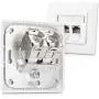 kwmobile Keystone Module Jacks - 6 Piece CAT6A Shielded Keystone Jack RJ45 Cat 6A Ethernet Module 10 Gbit with Shielded Metal Housing kwmobile Keystone Module Jacks - 6 Piece CAT6A Shielded Keystone Jack RJ45 Cat 6A Ethernet Module 10 Gbit with Shielded Metal Housing