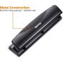 Bostitch Office HP12 3 Hole Punch, 12 Sheet Capacity, Metal,Black