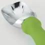 Spring Chef Ice Cream Scoop with Comfortable Handle, Professional Heavy Duty Sturdy Scooper, Premium Kitchen Tool for Cookie Dough, Gelato, Sorbet, Green