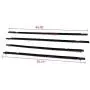 VRracing 4PCS Weatherstrip Window Seal Compatible for Honda Civic 4 Door 2006 2007 2008 2009 2010 2011