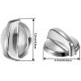 WB03T10284 Knobs Burner Control Knobs Compatible with General Electric GE Range/ Stove/ Oven Knob Replace for AP4346312 PS2321076 (6 Pack)