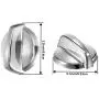 WB03T10284 Knobs Burner Control Knobs Compatible with General Electric GE Range/ Stove/ Oven Knob Replace for AP4346312 PS2321076 (6 Pack)