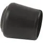 SoftTouch 4440595N 7/8 Inch Rubber Folding Metal Chair Leg Cap Replacement, 7/8'', 4 Pieces, Black, 4 Count