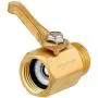 Haus & Garten Heavy-Duty Brass Shut Off Valve Haus & Garten Heavy-Duty Brass Shut Off Valve