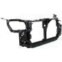 Radiator Support Assembly Compatible with 1996-1998 Honda Civic Black Steel Cpe/Hatchback/Sedan (USA/Canada Built)