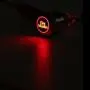 ESUPPORT Black Shell 12V Momentary Car Vehicle Red LED Light Headlight Push Button Stainless Steel Metal Switch 19mm Fire Missiles ESUPPORT Black Shell 12V Momentary Car Vehicle Red LED Light Headlight Push Button Stainless Steel Metal Switch 19mm Fire Missiles
