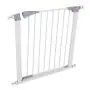 Metal Baby Gate Pet Gate 27-32 Inch Extra Wide Pressure Mounted Dog Gate for Stairs & Doorways Baby Gate with Door Walk Through Easy Step NO Need Tools NO Drilling, Adjustable Size (Metal Gate) Metal Baby Gate Pet Gate 27-32 Inch Extra Wide Pressure Mounted Dog Gate for Stairs & Doorways Baby Gate with Door Walk Through Easy Step NO Need Tools NO Drilling, Adjustable Size (Metal Gate)