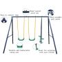 Movement God Metal A-Frame Swing Set