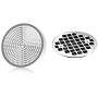 LEKEYE Shower Drain Hair Catcher/Strainer/Stainless Steel and Silicone