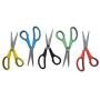 Westcott 8'' Straight Stainless Steel Soft Grip Handle Scissors, Assorted Colors, Pack of 15