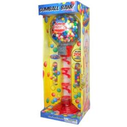 Sweet N Fun 9076 Metal Spiral Fun Gumball Bank with Gumballs, 36''