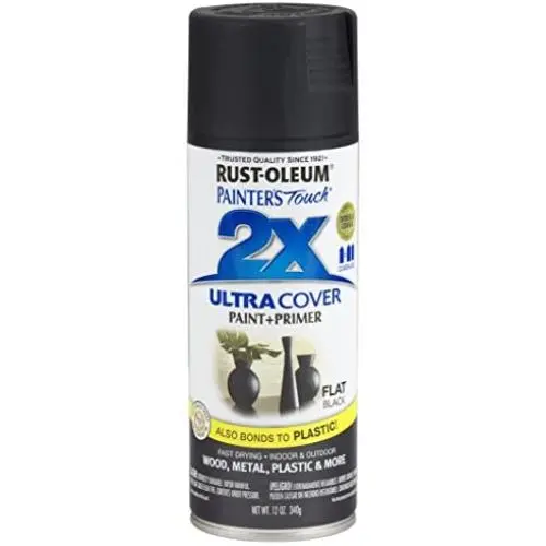 Rust-Oleum 249127-6 PK Painters Touch 2X Ultra Cover, 6 Pack, Flat Black Rust-Oleum 249127-6 PK Painters Touch 2X Ultra Cover, 6 Pack, Flat Black