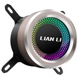 Lian Li Galahad AIO360 RGB Black-Triple Addressable RGB Fans AIO CPU Liquid Cooler - GA360B Galahad AIO 360 Black 360mm