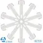 36 Pieces Plastic Pool Joint Pins 2.16 Inch Compatible with Intex 10-12 ft Metal Frame Pools with 36 Pieces Rubber Pool Seals for Pool Replacement Parts 36 Pieces Plastic Pool Joint Pins 2.16 Inch Compatible with Intex 10-12 ft Metal Frame Pools with 36 Pieces Rubber Pool Seals for Pool Replacement Parts
