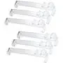 cuteLEC Valance Clips 3-1/4inch 6 PCS Clear Plastic for Window Faux Wood Blinds Parts,Accessory,Components cuteLEC Valance Clips 3-1/4inch 6 PCS Clear Plastic for Window Faux Wood Blinds Parts,Accessory,Components