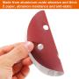 60Pcs Sanding Discs 5 Inch 8 Holes, 1000/800/600/400/320/240 Grit Sandpaper for Random Orbital Sander