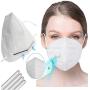 Nose Bridge Strips for Mask, 100 Pieces Aluminum Strips Nose Wire, Adjustable 90MM Metal Flat Nose Clips Wire for DIY Face Mask Making Accessories (100)