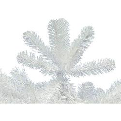 Vickerman White Salem Pencil Pine Tree with 217 Tips, 4.5-Feet by 24-Inch