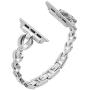 Sangaimei Compatible Bling Band for Apple Watch Band 42mm 44mm Women Rhinestone Stainless Steel Link Band Iwatch Series 6/5/4/3/2/1 Bracelet Metal Strap SIlver Mothers Day