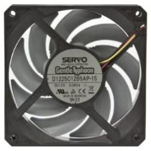 Nidec Servo Gentle Typhoon D1225C12B5AP 120mm 1850 rpm Silent Case Fan Nidec Servo Gentle Typhoon D1225C12B5AP 120mm 1850 rpm Silent Case Fan