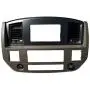 Khaki & Black Aftermarket Double Din Stereo Radio Dash Kit Install Bezel +Wiring Harness/Antenna Adapter Compatible with Dodge Ram 2006-09