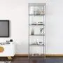 Himimi 6-Tier Wire Shelving Unit, Free Standing Shelf, Metal Storage Shelves, Heavy Duty Organizer Rack for Garage, Kitchen, Living Room, Bathroom, 21.26L x 11.42W x 62.99H, Silver Himimi 6-Tier Wire Shelving Unit, Free Standing Shelf, Metal Storage Shelves, Heavy Duty Organizer Rack for Garage, Kitchen, Living Room, Bathroom, 21.26L x 11.42W x 62.99H, Silver