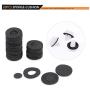 GOOACC - GRC-34 Push Bumper Fastener Rivet Clips with 18 Most Popular Sizes Auto Push Pin Rivets for Benz, BMW, Toyota, Honda, Subaru, Nissan, Mazda etc