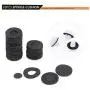 GOOACC - GRC-34 Push Bumper Fastener Rivet Clips with 18 Most Popular Sizes Auto Push Pin Rivets for Benz, BMW, Toyota, Honda, Subaru, Nissan, Mazda etc