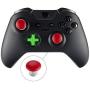 E-MODS GAMING 6 in 1 Swap Thumbstick Grips Replacement Parts for Xbox One Elite Controller - Red