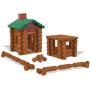 LINCOLN LOGS –100th Anniversary Tin-111 Pieces-Real Wood Logs-Ages 3+ - Best Retro Building Gift Set for Boys/Girls - Creative Construction Engineering – Top Blocks Game Kit - Preschool Education Toy