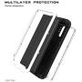Galaxy Note 10 Plus Case,Bpowe Super Shockproof Silicone Aluminum Metal Armor Tank Heavy Duty Sturdy Protector Cover Hard Case for Samsung Galaxy Note 10 Plus/Galaxy Note 10+ 5G 6.8'' 2019 (White)