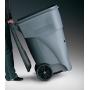 Rubbermaid Commercial Products BRUTE Rollout Heavy-Duty Wheeled Trash/Garbage Can - 32 Gallon - Gray