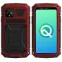 Simicoo Googel Pixel 4 XL Aluminum Alloy Metal Bumper Silicone Case Hybrid Military Shockproof Heavy Duty Armor Defender Tough Built-in Gorilla Glass Cover for Googel Pixel 4 XL (Red, Pixel 4XL) Simicoo Googel Pixel 4 XL Aluminum Alloy Metal Bumper Silicone Case Hybrid Military Shockproof Heavy Duty Armor Defender Tough Built-in Gorilla Glass Cover for Googel Pixel 4 XL (Red, Pixel 4XL)