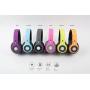 iJoy Matte Finish Premium Rechargeable Wireless Headphones Bluetooth Over Ear Headphones Foldable Headset with Mic (GLM)