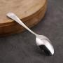 VANRA 4-Piece Children Spoons Stainless Steel Kids Dinner Spoons Child Silver Cutlery Set 5.6-inch (4 spoons)