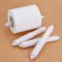 Shappy Toilet Paper Holder Roller White Replacement Plastic Spring Loaded（4 Pack）