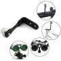 HJ Garden Binocular Tripod Mounting Adapter L-Shaped Mount Holder for Connecting Binocular Telescope and Camera Tripod,Versatile Binocular Metal Fixed Bracket Mount HJ Garden Binocular Tripod Mounting Adapter L-Shaped Mount Holder for Connecting Binocular Telescope and Camera Tripod,Versatile Binocular Metal Fixed Bracket Mount