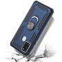 SWP for Samsung Galaxy A21S Case, Dual Layer Shock-Absorption Armor Cover,Full-Body Protective Case with Metal Ring Holder Kickstand for A21S (Blue) SWP for Samsung Galaxy A21S Case, Dual Layer Shock-Absorption Armor Cover,Full-Body Protective Case with Metal Ring Holder Kickstand for A21S (Blue)