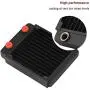 Osprey Computer Radiator Copper Water Cooling Cooler for CPU Heat Sink - Liquid Heat Exchanger Dual G1/4 Port (120mm)