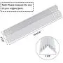 Hisencn Repair Kit Replacement Parts for Sunbeam, Nexgrill, Grill Master 720-0697, Nexgrill 720-0783C, 720-0783E Gas Grill Models Stainless Steel Burner Tube, Heat Plates