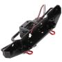 Goolsky Metal Front Bumper with 2 LED Light & Remote Control Electric Winch for TRX-4 SCX10II 90046